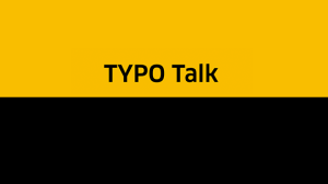 TYPO talks Berlin 2018